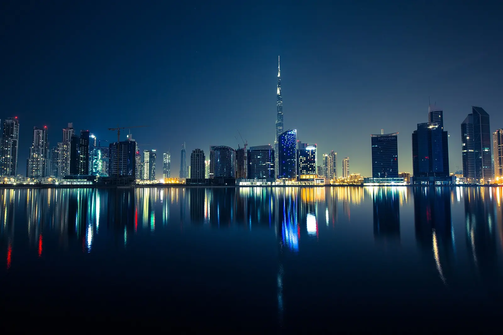 Dubai skyline, United Arab Emirates
