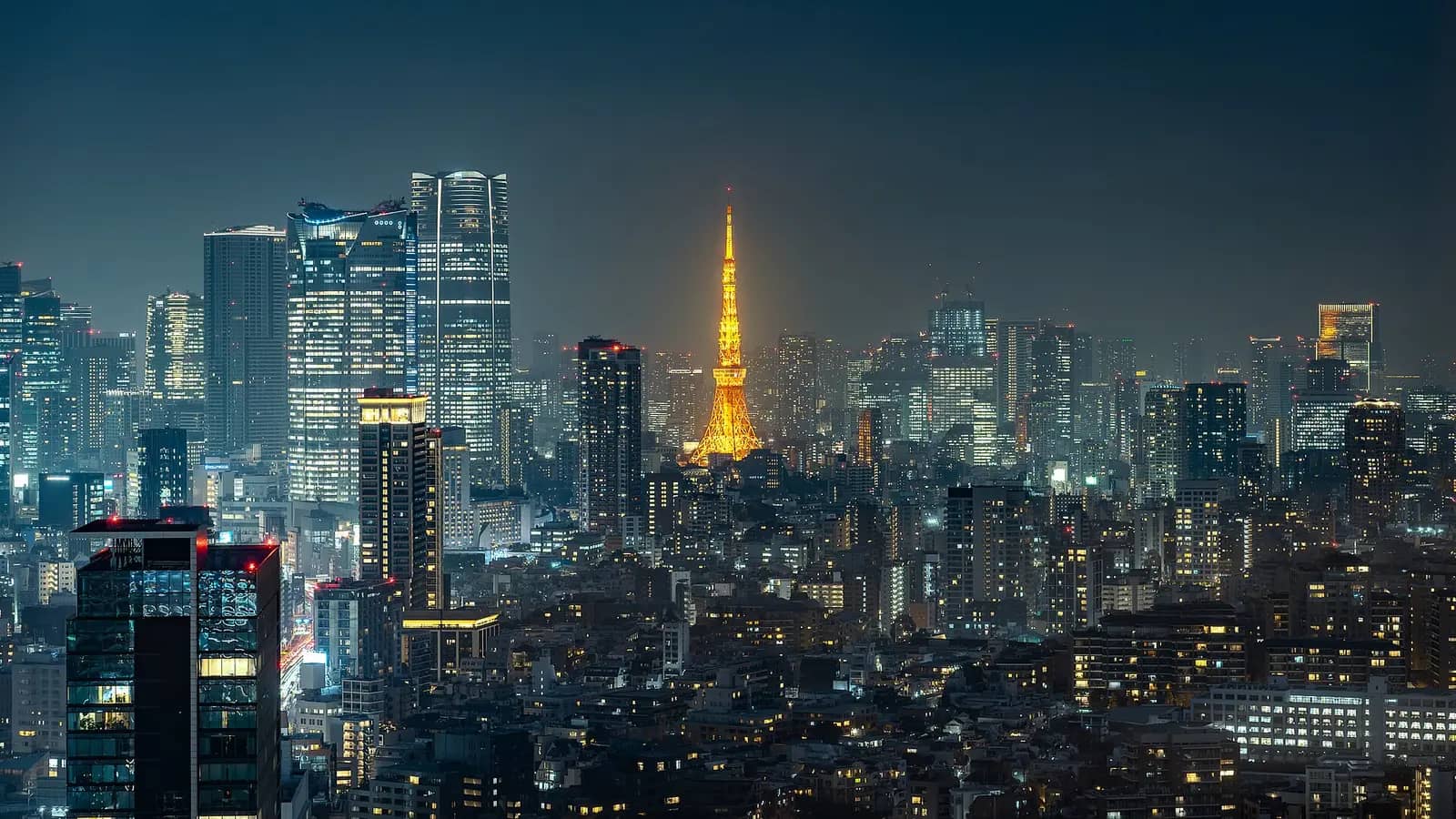 Tokyo skyline, Japan