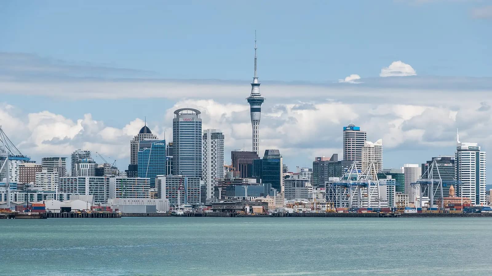 Auckland skyline, New Zealand