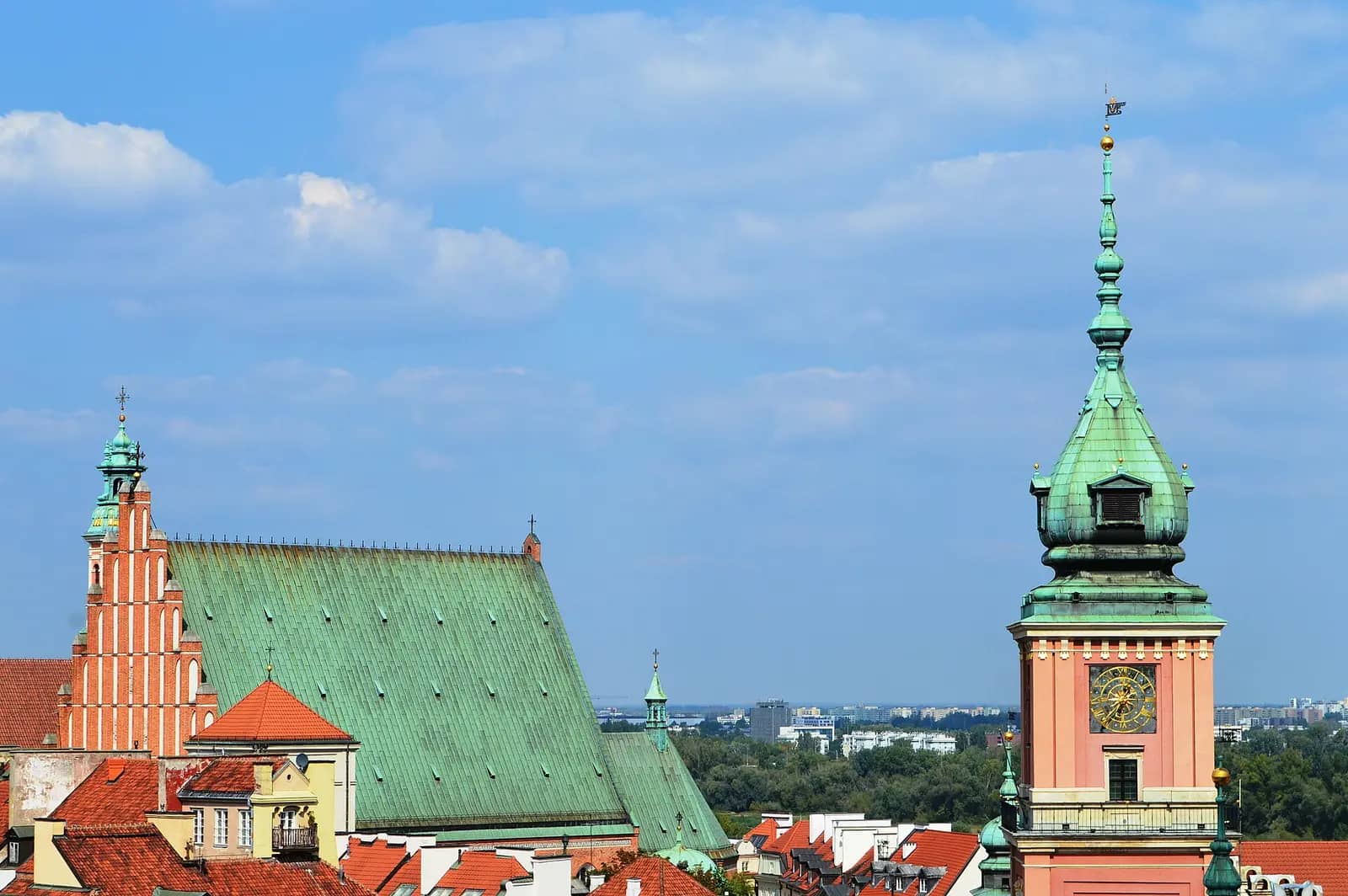 Warsaw skyline, Poland