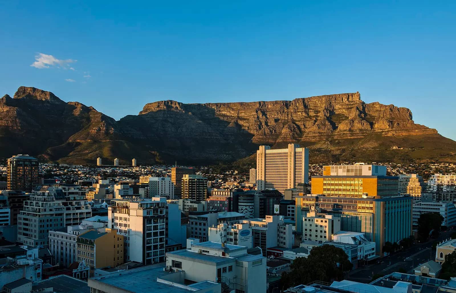 Cape Town and Table Mountain, South Africa