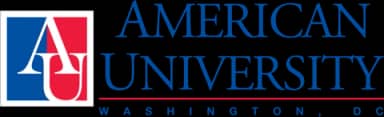 American University logo